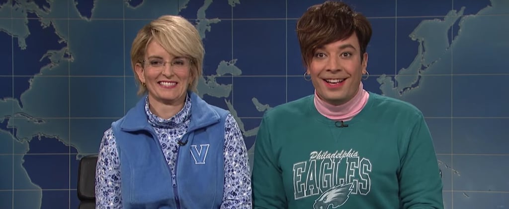 Tina Fey and Jimmy Fallon on SNL Weekend Update 2016