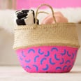 Yes, You Can DIY This Colorful Painted Storage Basket