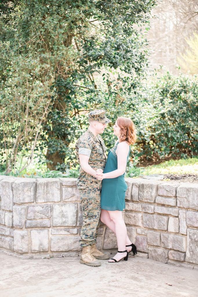 Military Couple Engagement Session In Washington Dc Popsugar Love And Sex