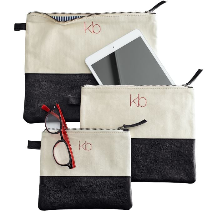 Modern Zip Pouch ($29-$39)