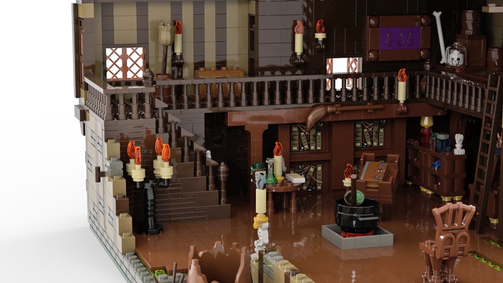 Inside the Sanderson Sisters' Cottage