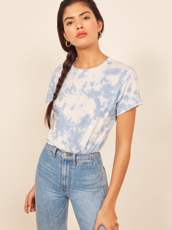reformation james crop tee