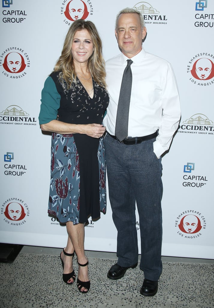 Tom Hanks and Rita Wilson at Shakespeare Benefit Dec. 2015
