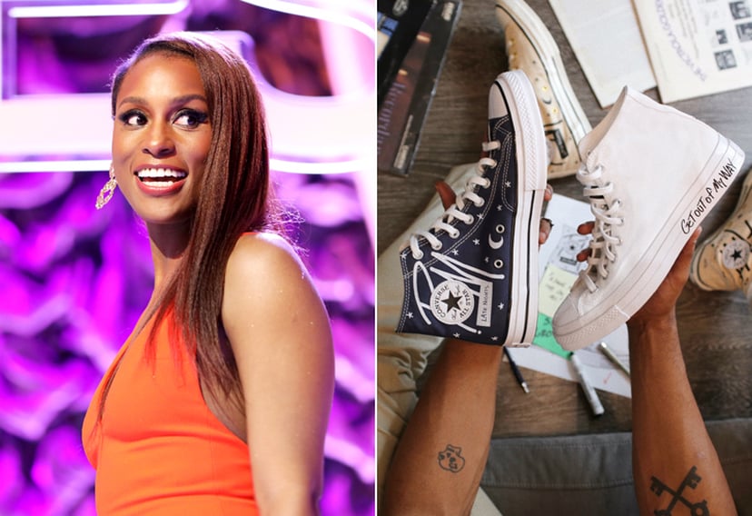 For det andet Airfield Magnetisk Shop Issa Rae's Customizable Converse Sneaker Collection | POPSUGAR Fashion