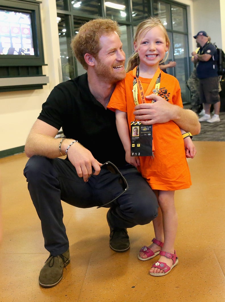 When He Made This Little Girl Feel Like a Princess at the Invictus Games