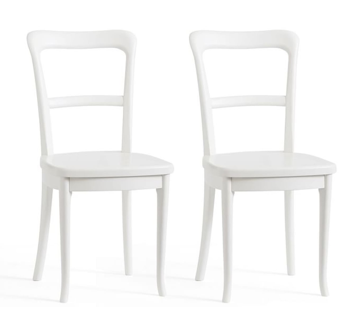 Pottery barn cheap white chair