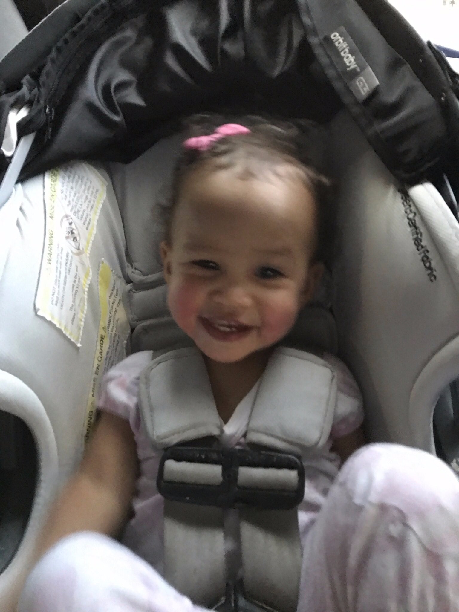 Chrissy Teigen Posts Picture of Baby in Car Seat POPSUGAR Family
