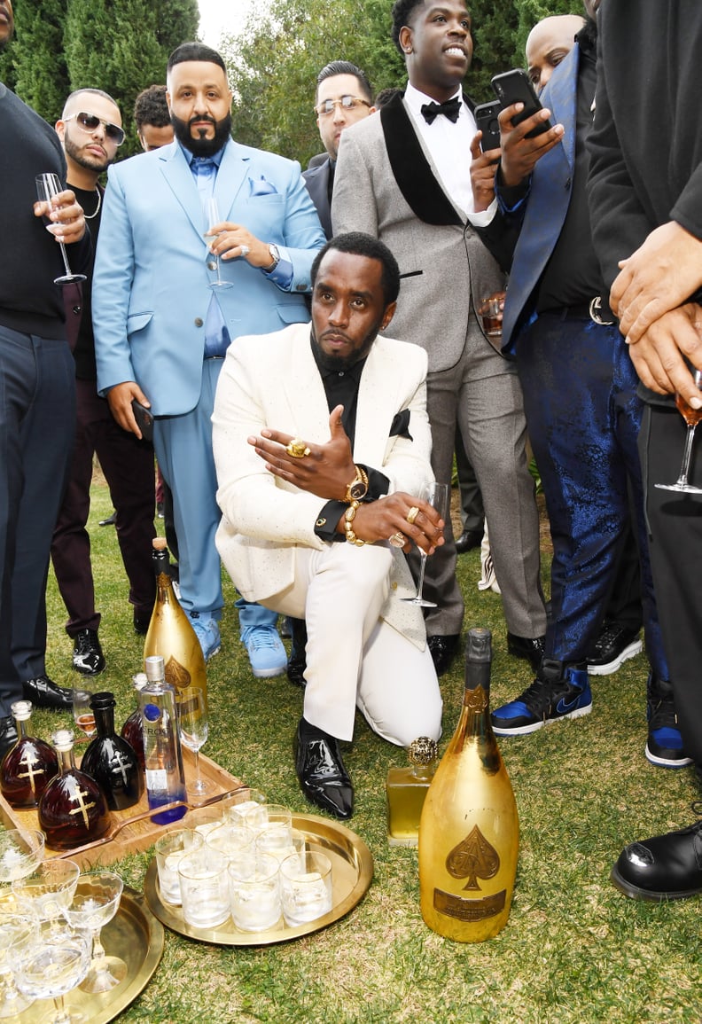 DJ Khaled, Diddy, and Guests at the 2020 Roc Nation Brunch in LA