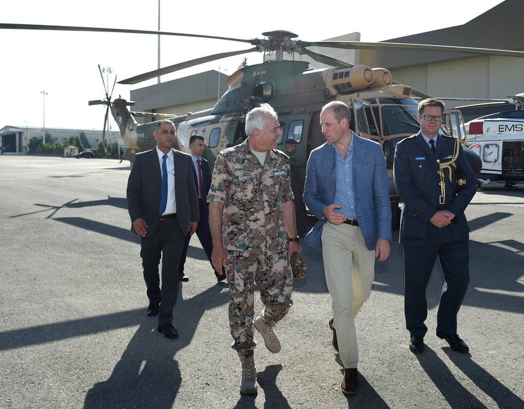 Prince William Middle East Tour Pictures June 2018