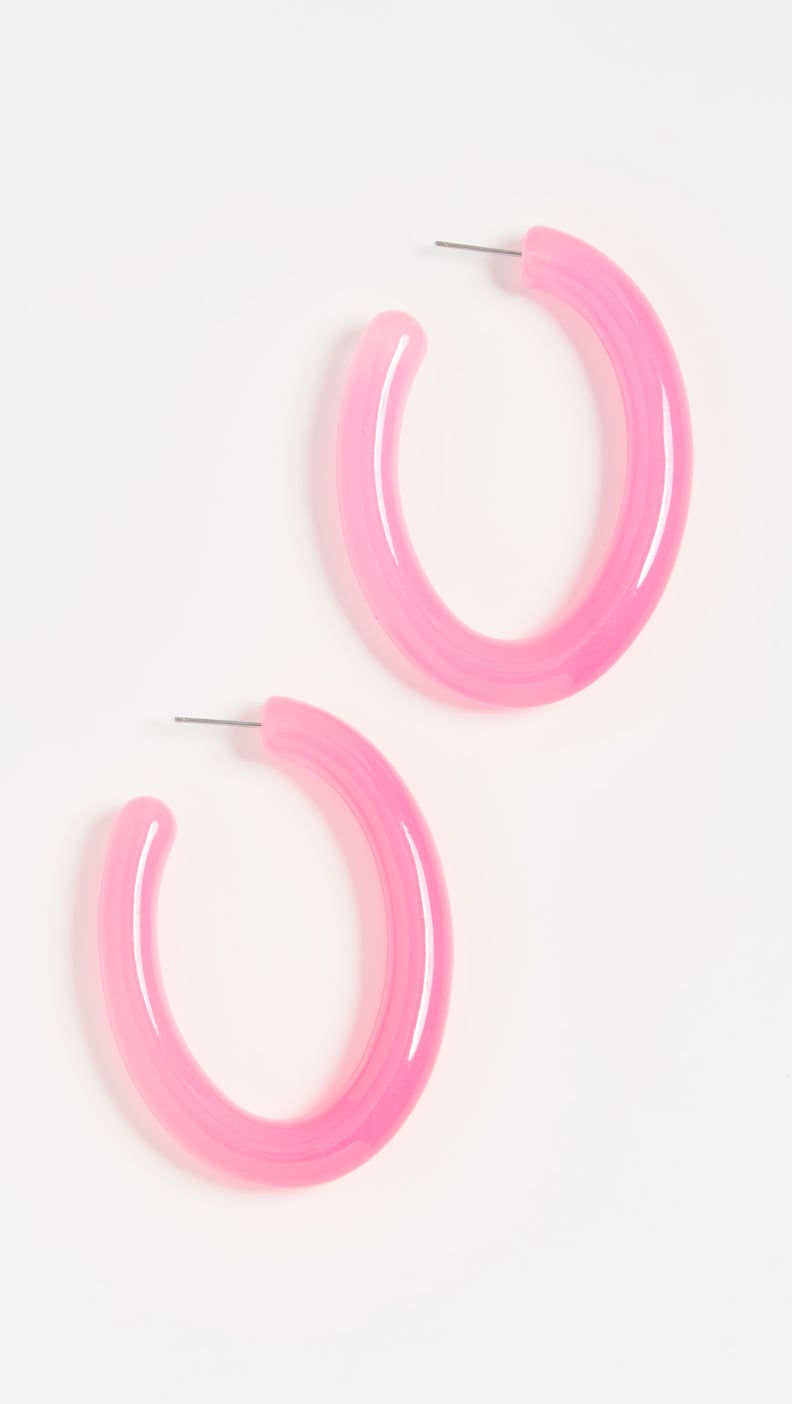 BaubleBar Oval Hoop Earrings