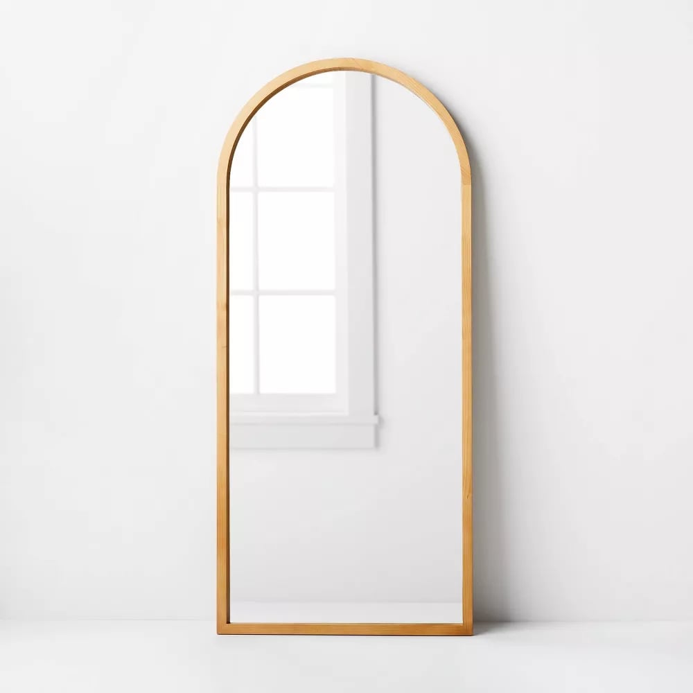Wooden Arch Mirror