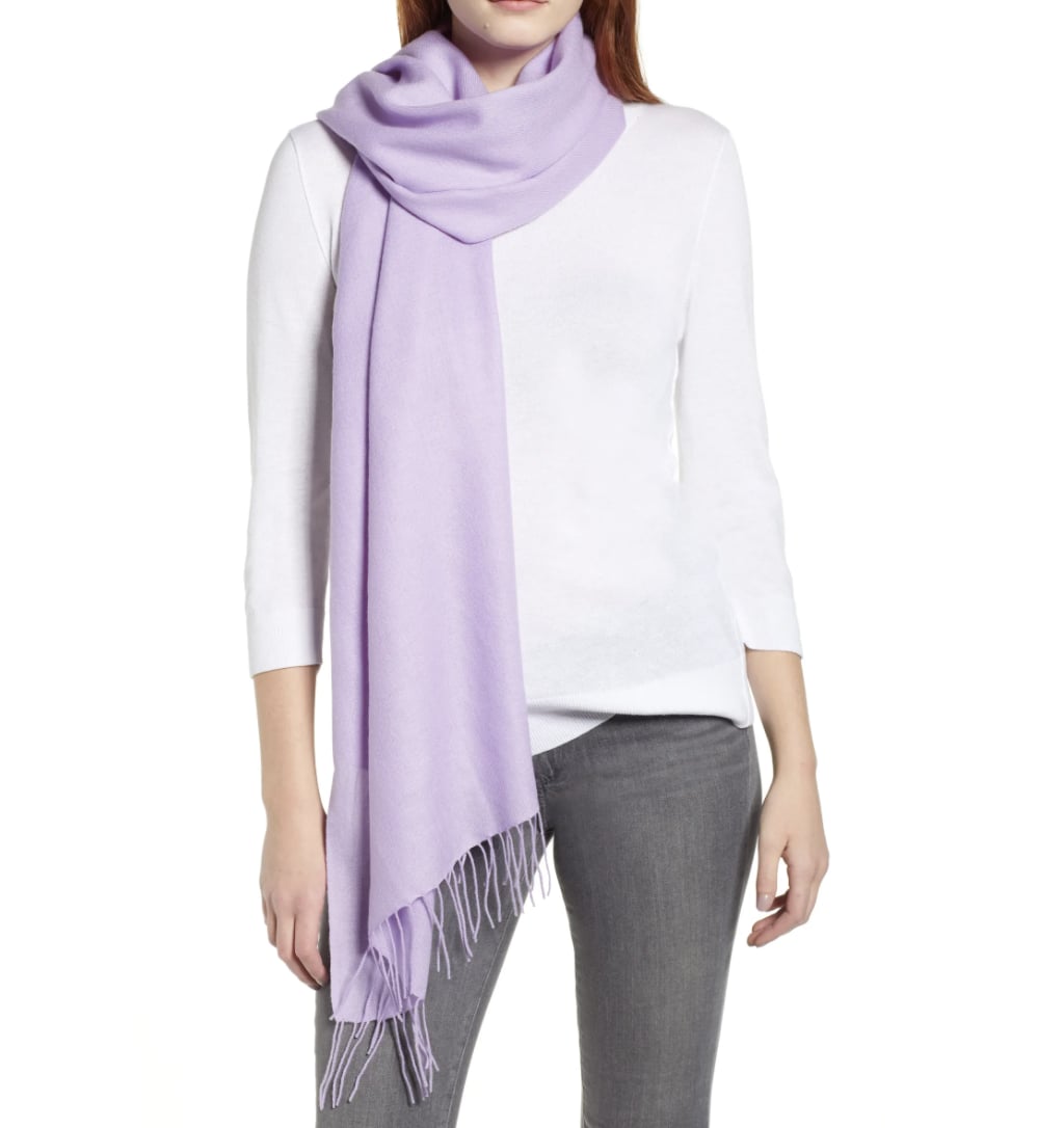 tissue cashmere scarf