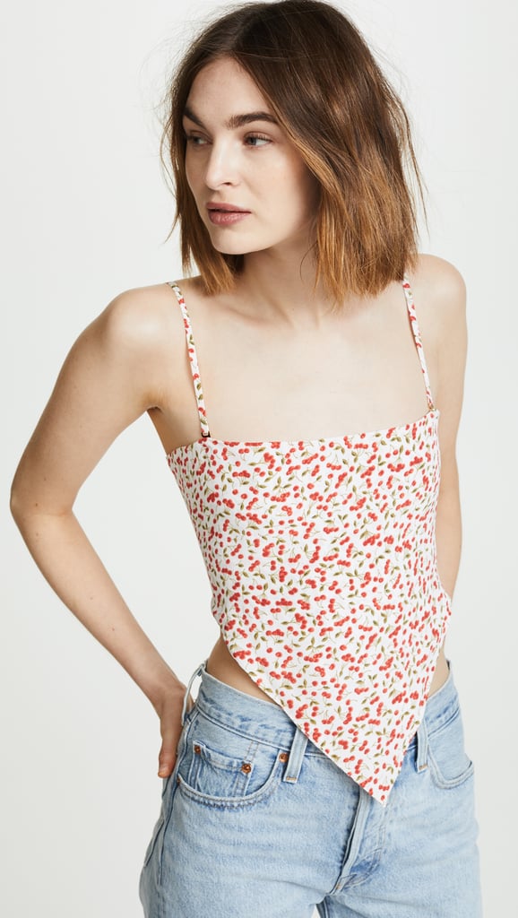Flynn Skye Jessie Crop Top | Cherry-Print Clothing Trend | POPSUGAR ...