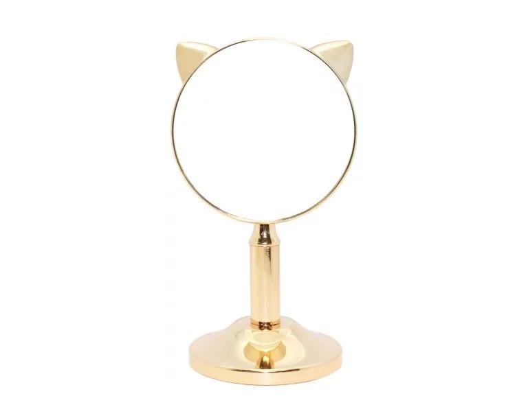 Danielle Creations Cat Ear Gold Mini Mirror