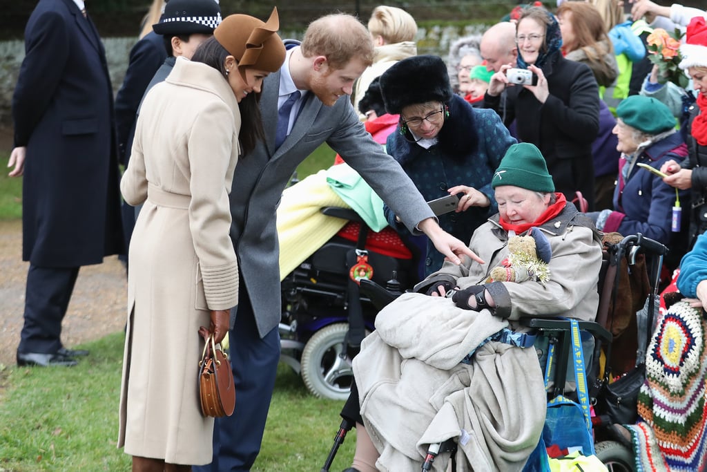 Prince Harry and Meghan Markle Attend Christmas Service POPSUGAR