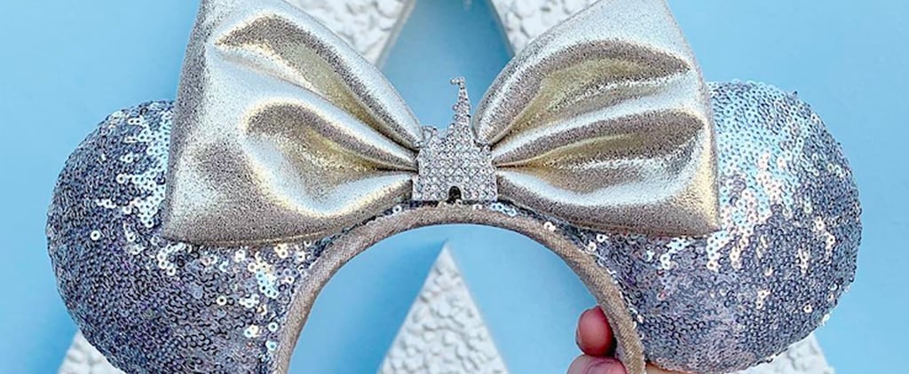 Disney Sequin Cinderella's Castle Minnie Ears