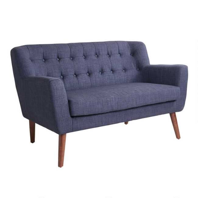 Mid Century Tufted Shay Loveseat