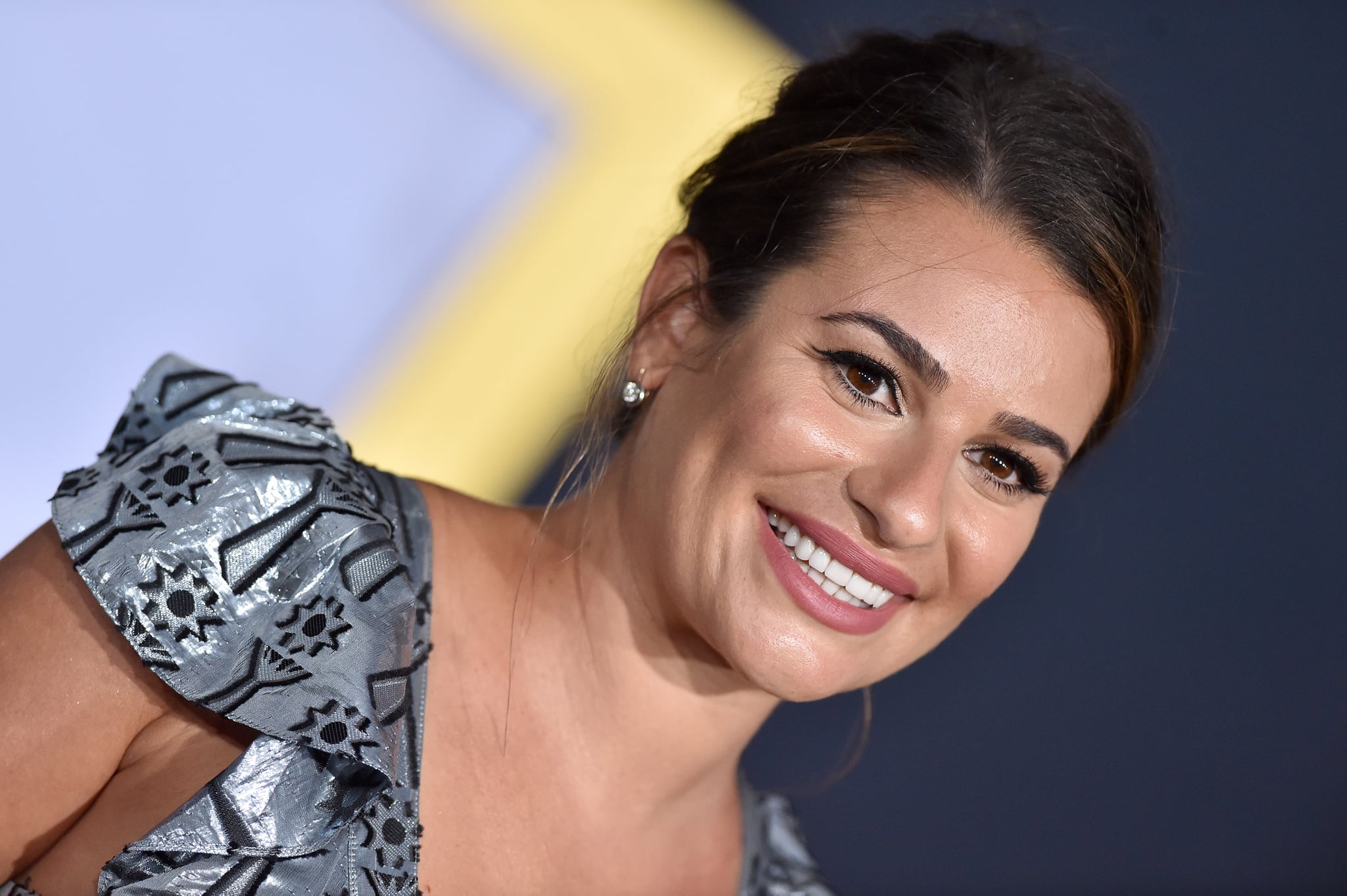 LOS ANGELES, CA - SEPTEMBER 24:  Lea Michele attends the premiere of Warner Bros. Pictures' 'A Star Is Born' at The Shrine Auditorium on September 24, 2018 in Los Angeles, California.  (Photo by Axelle/Bauer-Griffin/FilmMagic)