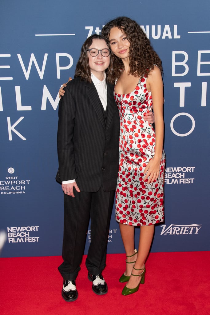 Bella Ramsey and Nico Parker at the Newport Beach Film Festival UK Honours 2023