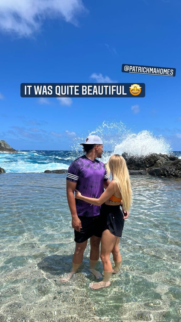 Patrick and Brittany Mahomes's Honeymoon Pictures