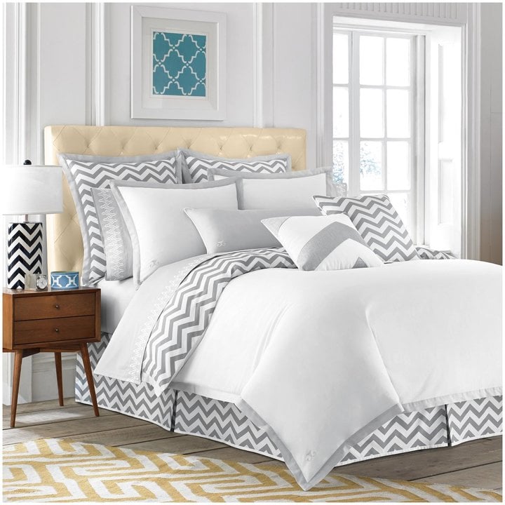 Jill Rosenwald Copley Collection Buckley Chevron Duvet, Full/Queen ($145)