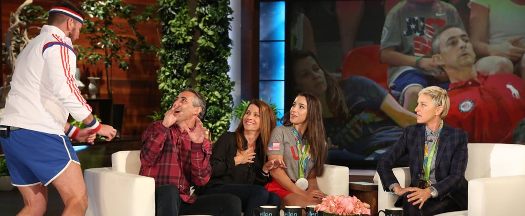 Aly Raisman on The Ellen Show September 2016 Video