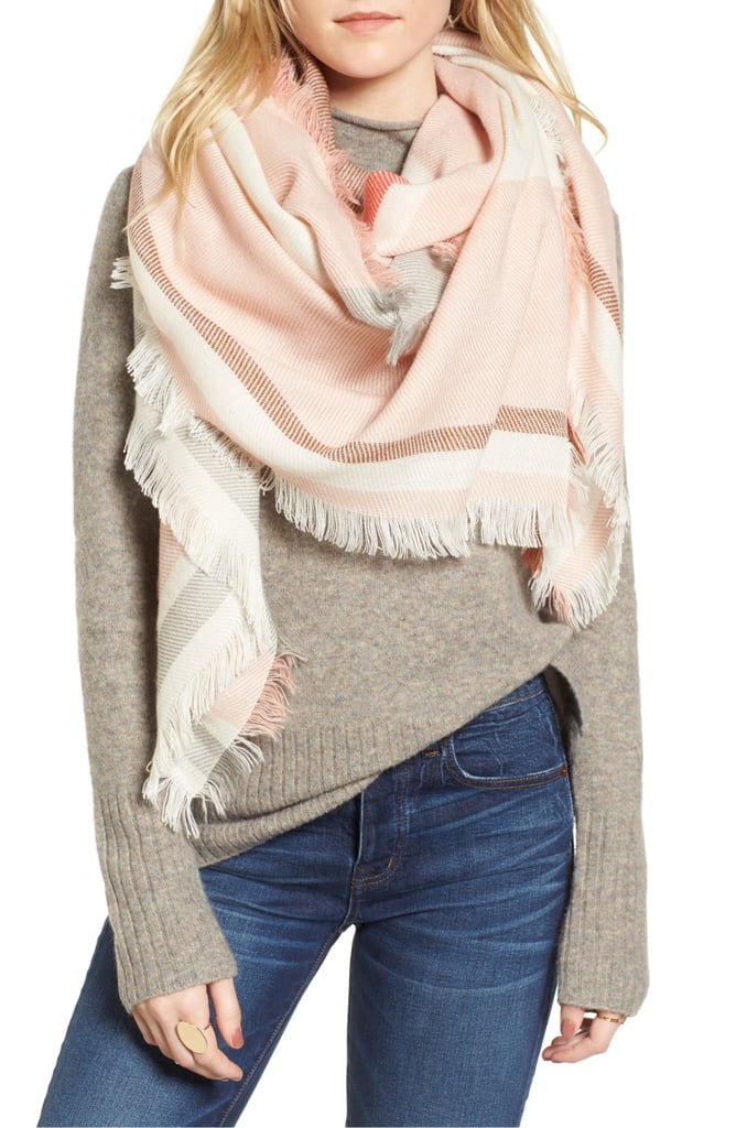 Madewell Colorblock Blanket Scarf