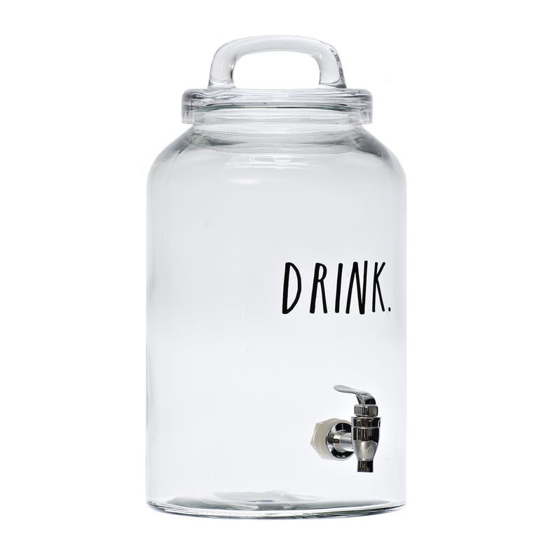 Glass "Drink" Beverage Dispenser