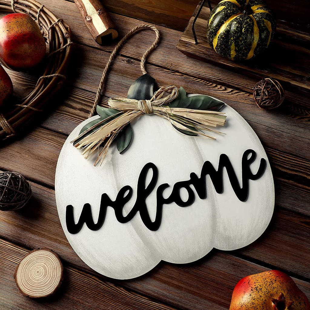 Jetec Store Halloween Pumpkin Welcome Sign