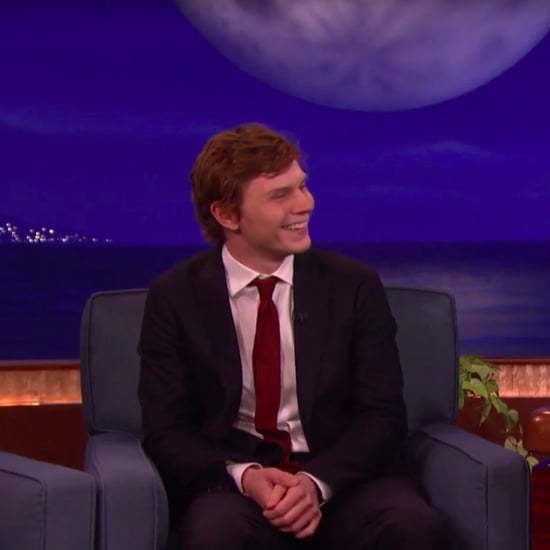 Evan Peters Talks AHS on Conan October 2016