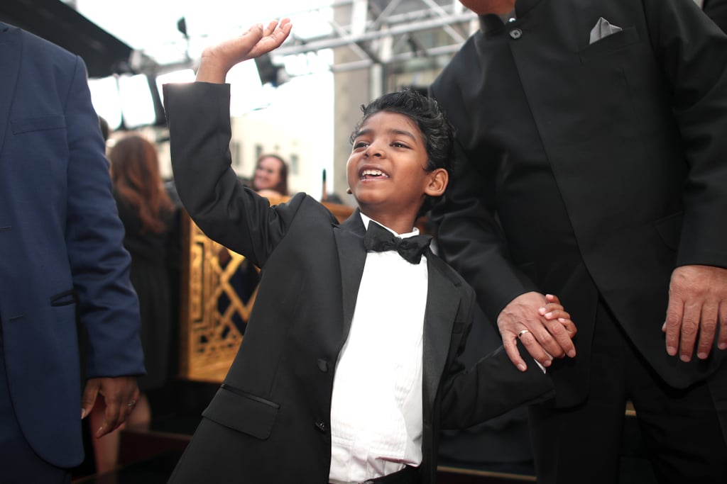 Sunny Pawar at the 2017 Oscars
