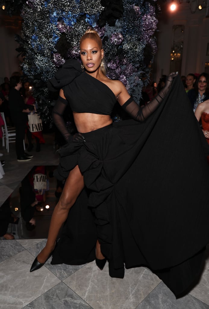 Laverne Cox at the Christian Siriano Runway Show