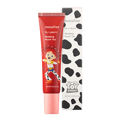 Innisfree x Toy Story My Lip Balm in Wedding Peach Tea