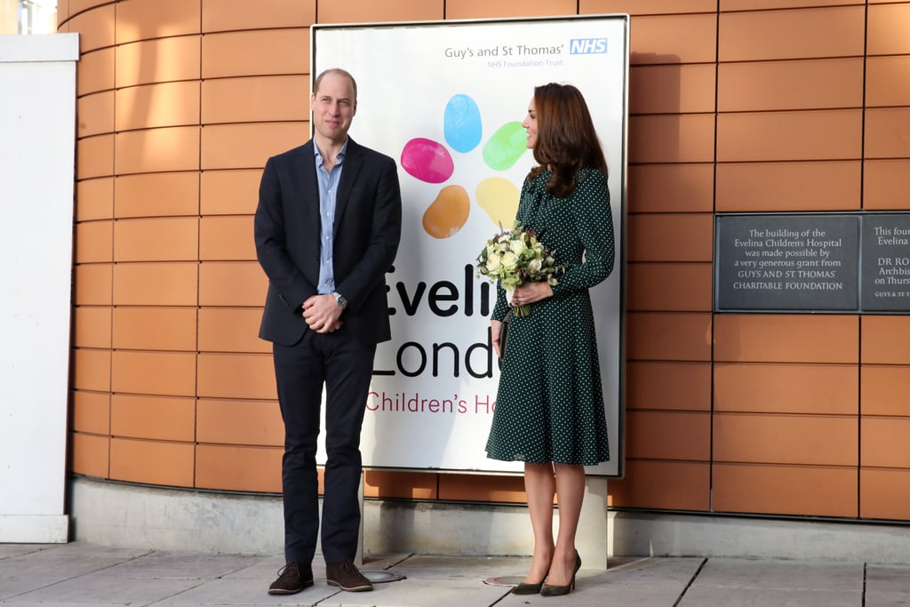 Prince William and Kate Middleton Evelina Hospital Dec. 2018
