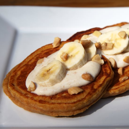 Whole Wheat Pancakes Made With Sweet Potato