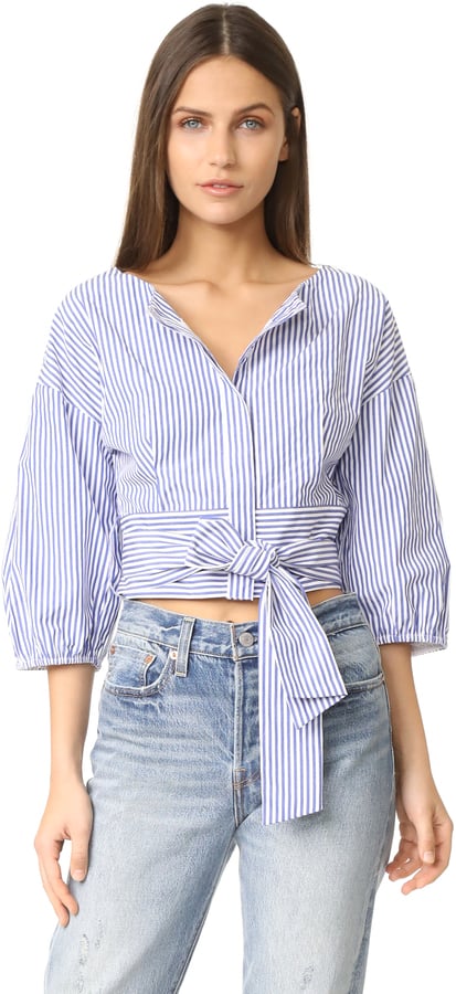 J.O.A. Puff Sleeve Blouse