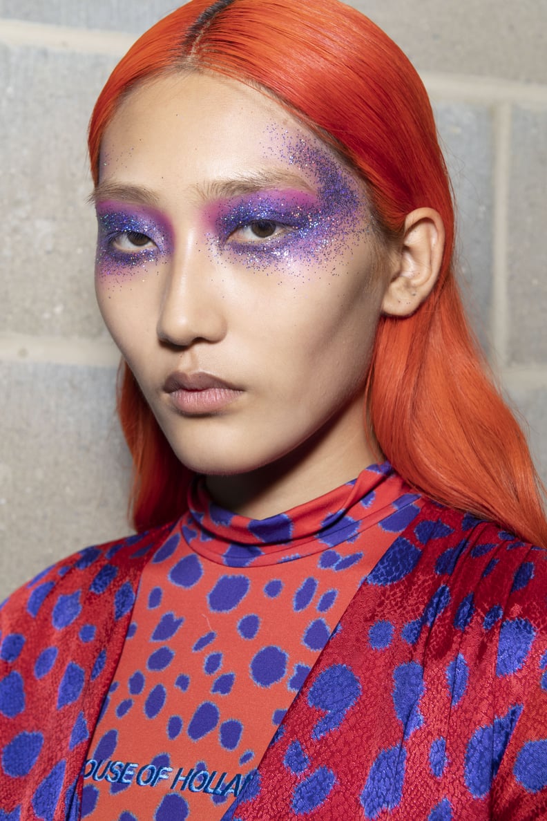 Spring 2020 Runway Beauty Trends: Rock 'n' Roll Glitter