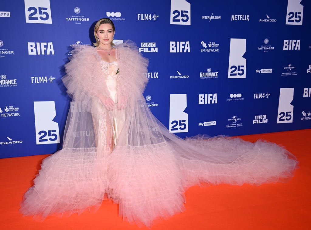 Florence Pugh at the 2022 British Independent Film Awards