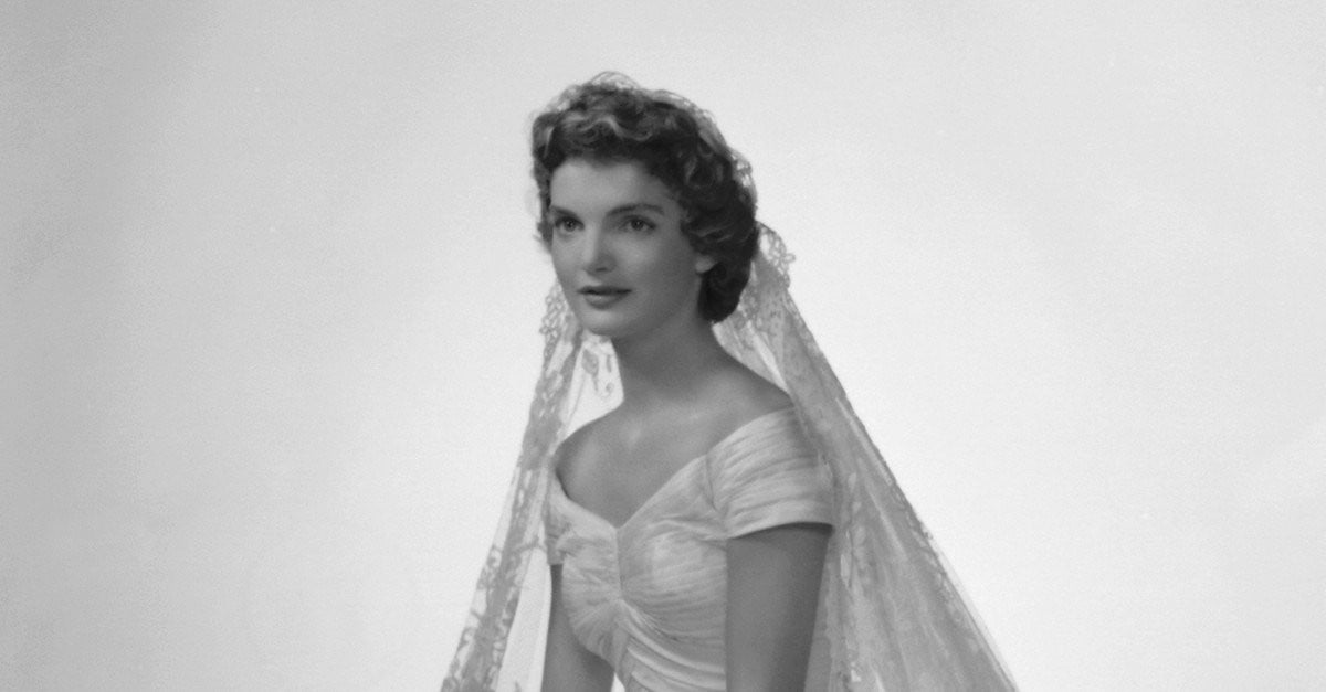 Jackie Kennedy Wedding Dress Popsugar Fashion