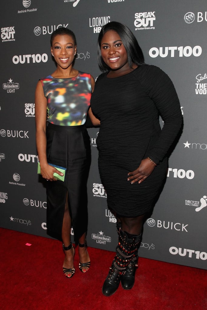 Orange Is the New Black costars Samira Wiley and Danielle Brooks posed together at the Out100 party in NYC on Thursday night.
