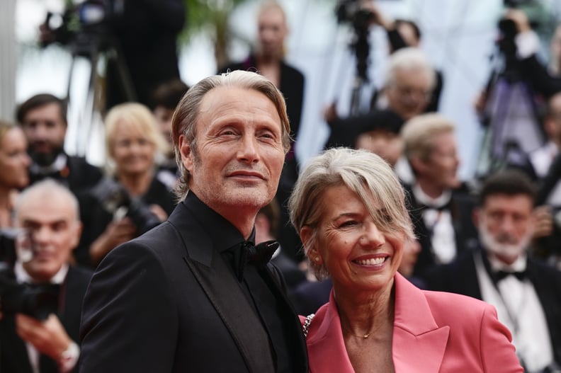 Mads Mikkelsen and Hanne Jacobsen at the 2023 Cannes Film Festival