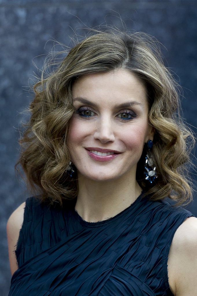 Queen Letizia's Blue Eyeliner May 2016
