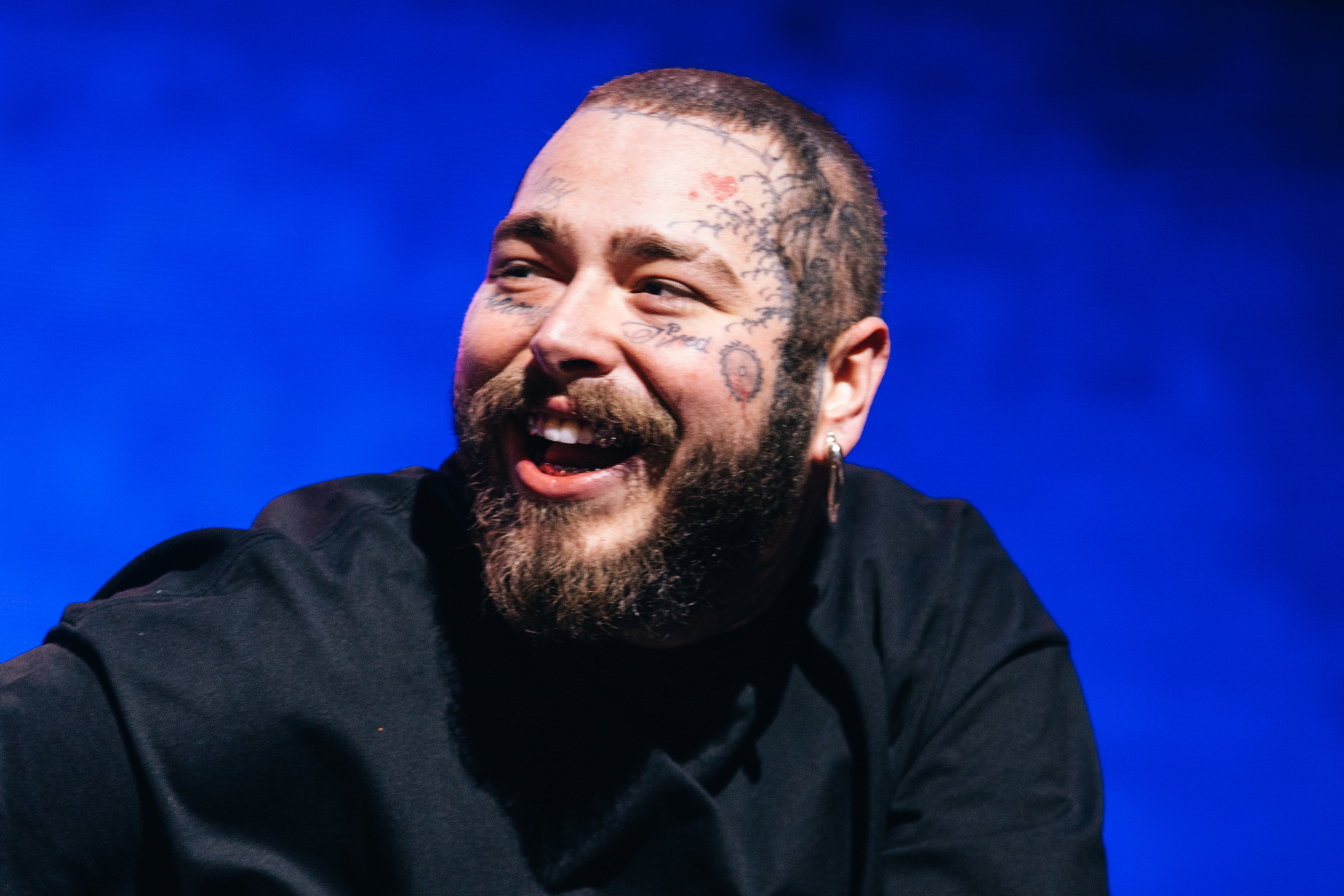 Post Malone's Face Tattoo May Be His Daughter's Initials POPSUGAR Beauty