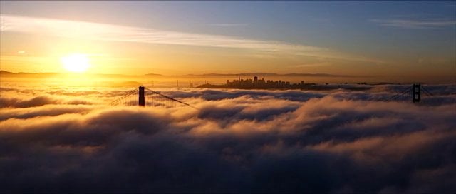 Morning Fog at the Golden Gate Bridge