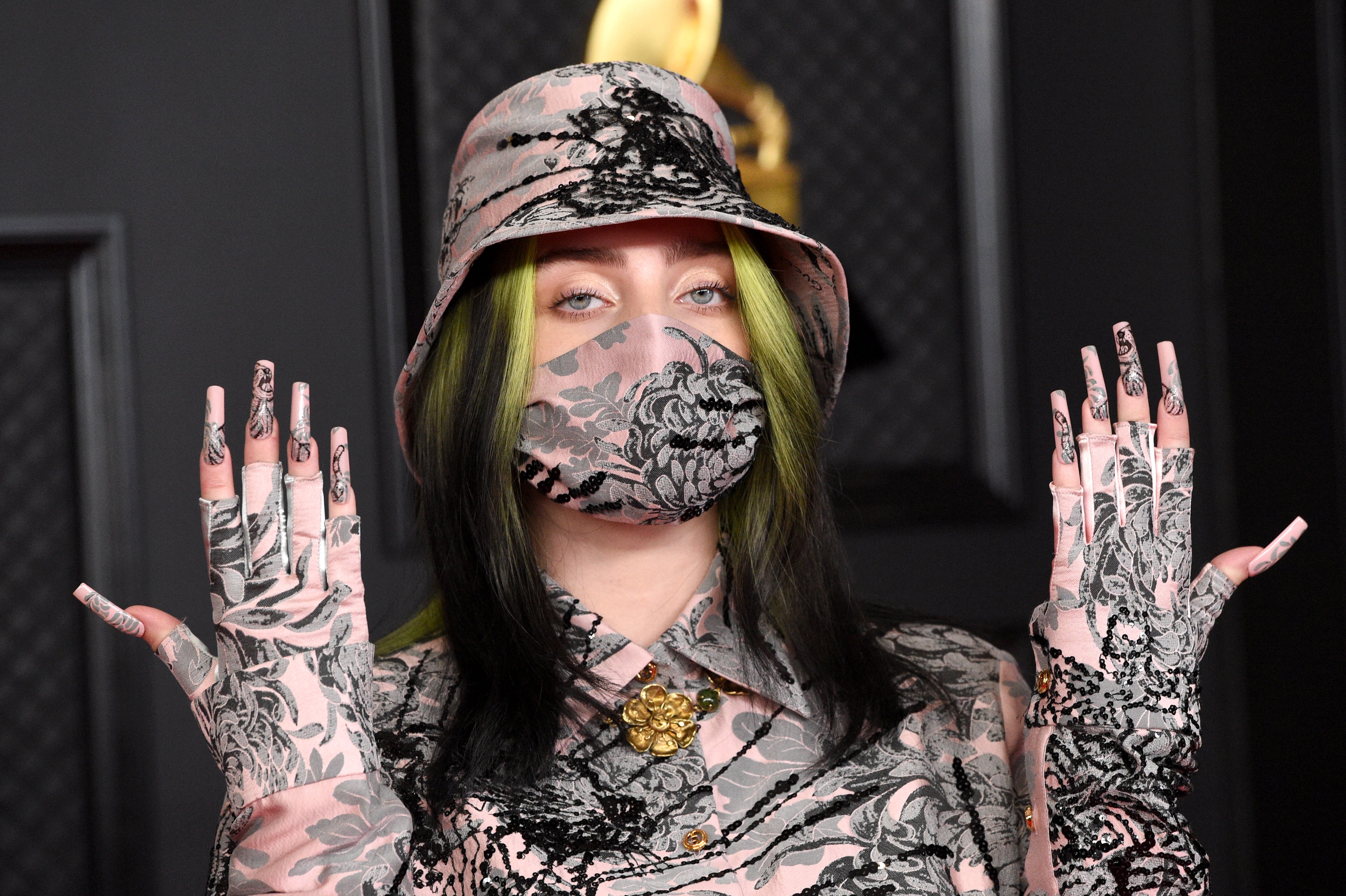 Going viral: Billie Eilish is all Gucci at the Grammy Awards, from