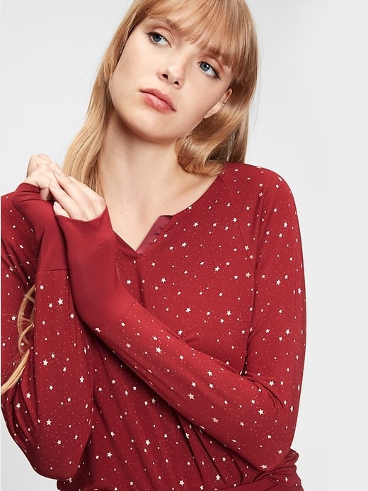 Split-Neck Top