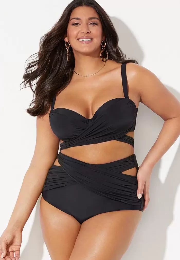 GabiFresh Cup Sized Wrap Underwire Bikini Set