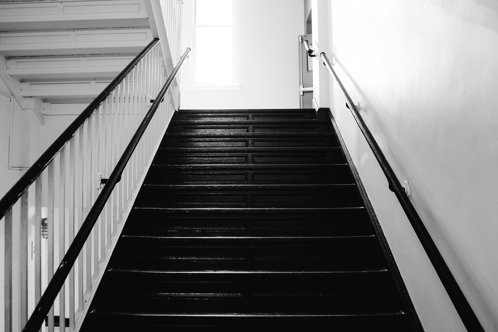 Take the stairs.