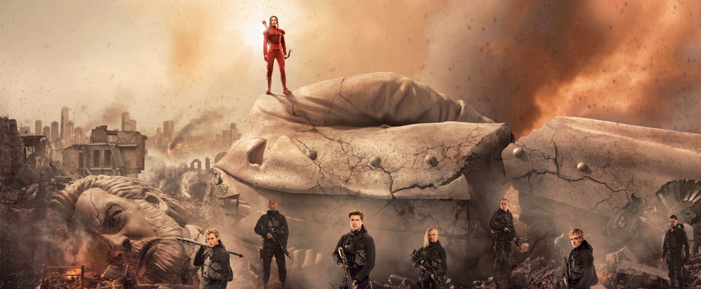 Mockingjay — Part 2 Poster With President Snow Statue