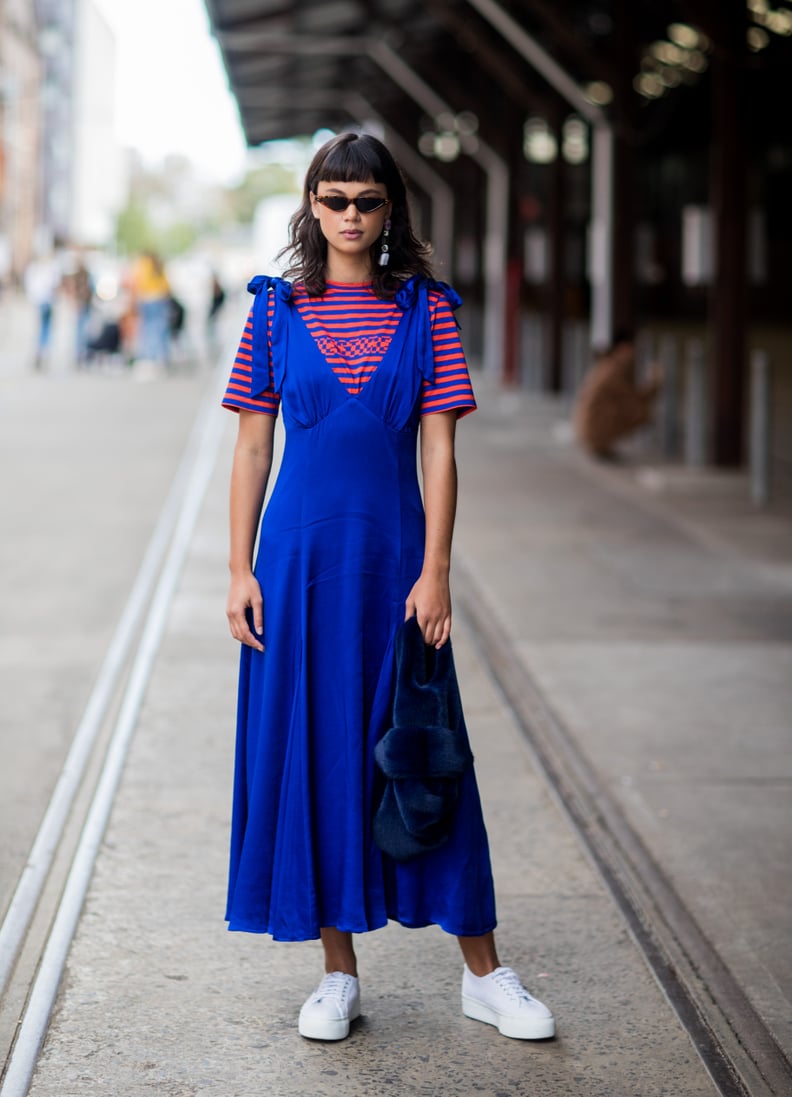 Wear a Striped Tee Under Your Summer Dress